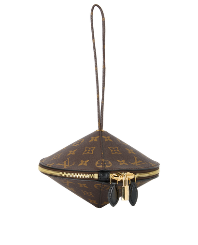 Toupie, £1,500, Handbags, Brown, Canvas, Front view